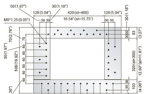 EXCETEK_NP400L_table